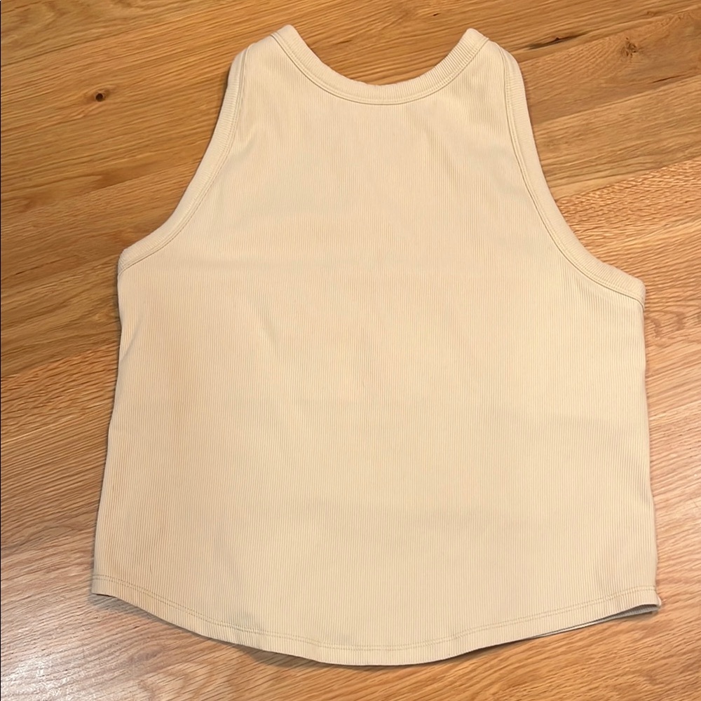 OV Ribbed Y Back Tank